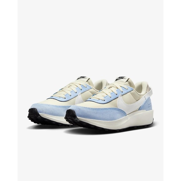 Nike Waffle Debut Soft Pearl/White Athletic Women's Shoe DH9523-007 Size 7 NEW - Picture 1 of 7